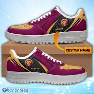 Brisbane Lions Air Force Shoes Team Sneakers Custom Name Unique Gift For Fans Product Photo 1