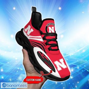 Nebraska Cornhuskers Max Soul Shoes Trending Design For Men Women Running Sneakers Gift Product Photo 4