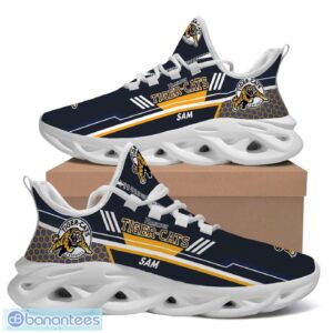 Hamilton Tiger-Cats 3D Design Max Soul Shoes Custom Name Shoes Product Photo 2
