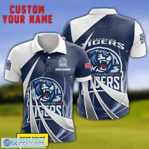 Straubing Tigers Personalized Name 3D Polo Shirt Gift For Sport Golf Lover Product Photo 1