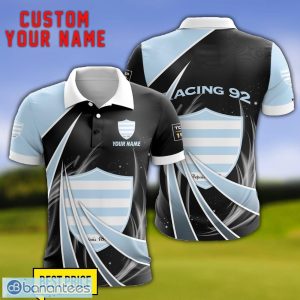 Racing 92 Personalized Name 3D Polo Shirt Gift For Sport Golf Lover Product Photo 1