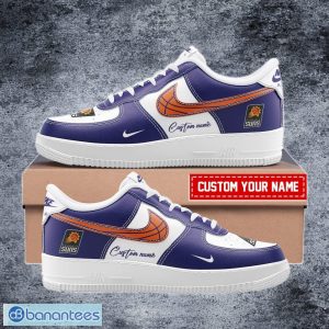 Phoenix Suns NBA New Design AF1 Sneakers For Fans Air Force Sneaker Custom Name - Phoenix Suns NBA New Design Personalized AF1 Sneakers For Fans_ 1