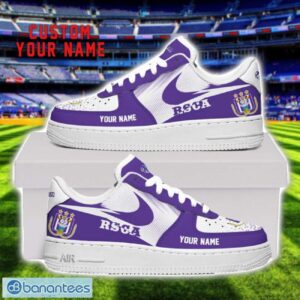 R.S.C. Anderlecht Air Force Shoes Sneakers For Men Women Gift Custom Name Product Photo 1