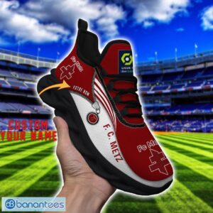 FC Metz Max Soul Shoes Personalized Name Sneakers For Fans Product Photo 4