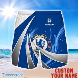 Chelsea F.C. Personalized Name 3D Beach Short Summer Gift Ideas Product Photo 1