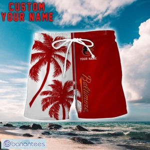 Baltimore Orioles Coconut Pattern Hawaiian Shirt And Shorts Personalized Name Unique Gift For Summer Product Photo 2