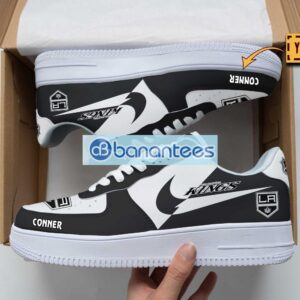 Los Angeles Kings Air Force Shoes Custom Name Gift For Fans AF1 Sneakers Product Photo 1