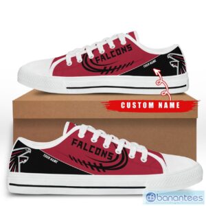 Custom Name Atlanta Falcons Low Top Shoes For Fans Sport Product Photo 3