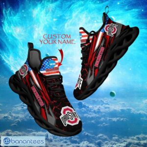 NCAA Ohio State Buckeyes Design For Fans Loves Custom Your Name Max Soul Shoes Product Photo 1