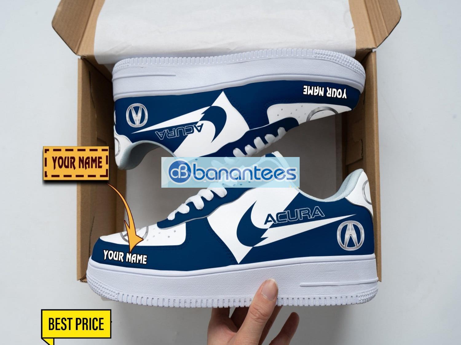 acura air force shoes custom name gift for fans af1 sneakers image Acura Air Force Shoes Custom Name Gift For Fans AF1 Sneakers Product Photo 1