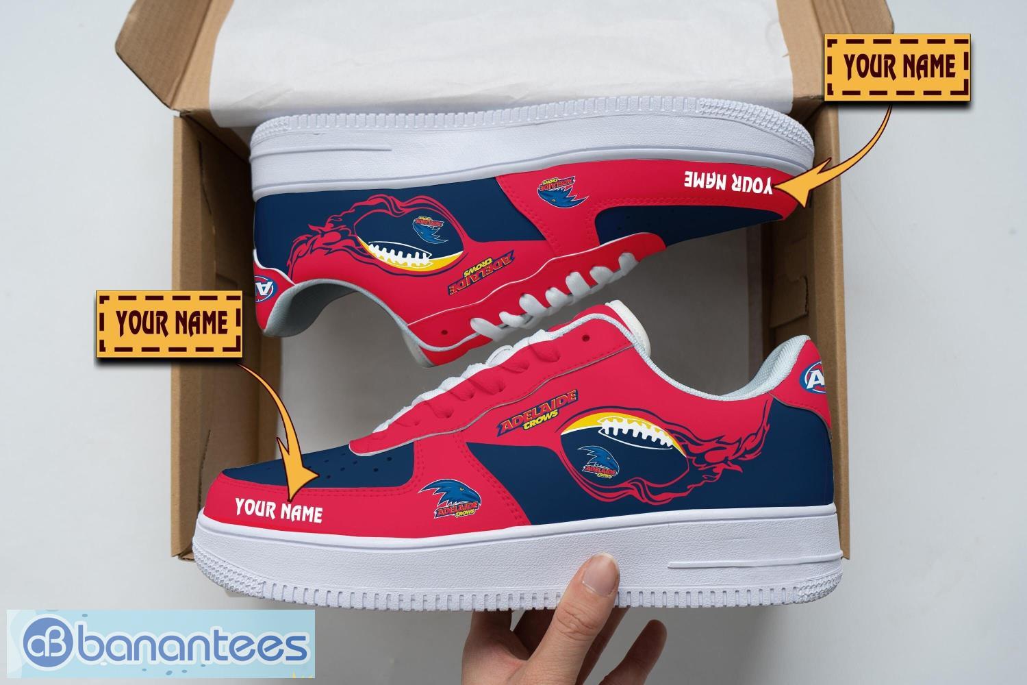 adelaide crows air force shoes custom name men women gift af1 shoes image Adelaide Crows Air Force Shoes Custom Name Men Women Gift AF1 Shoes Product Photo 1