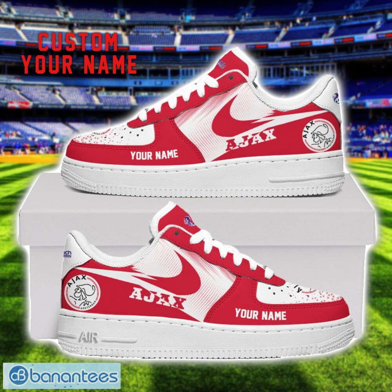 ajax amsterdam air force shoes sneakers for men women gift custom name image Ajax Amsterdam Air Force Shoes Sneakers For Men Women Gift Custom Name Product Photo 1