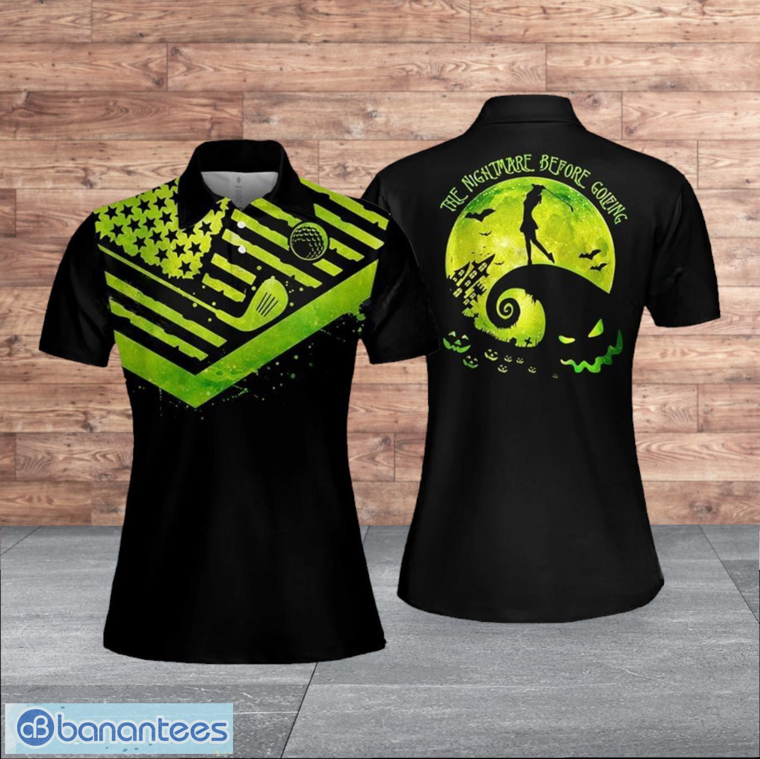 american flag the nightmare golfing golf custom halloween for women polo shirt image American Flag The Nightmare Golfing Golf Custom Halloween For Women Polo Shirt Product Photo 1