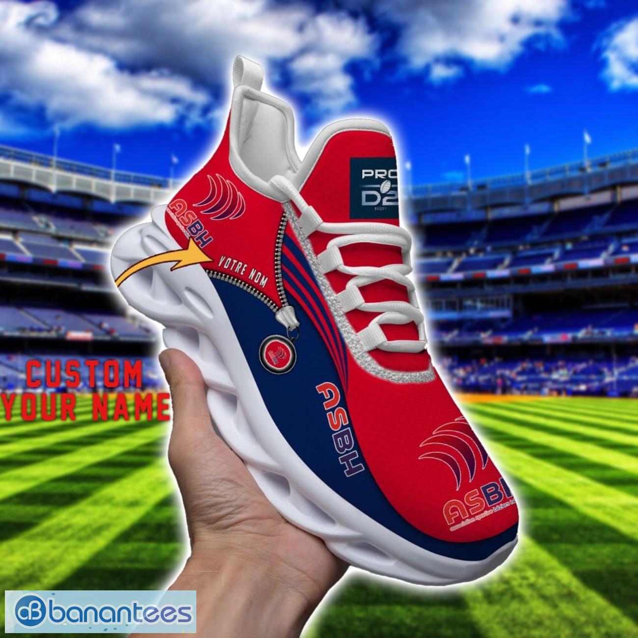 as beziers herault max soul shoes personalized name sneakers for fans 2 image AS Beziers Herault Max Soul Shoes Personalized Name Sneakers For Fans Product Photo 3