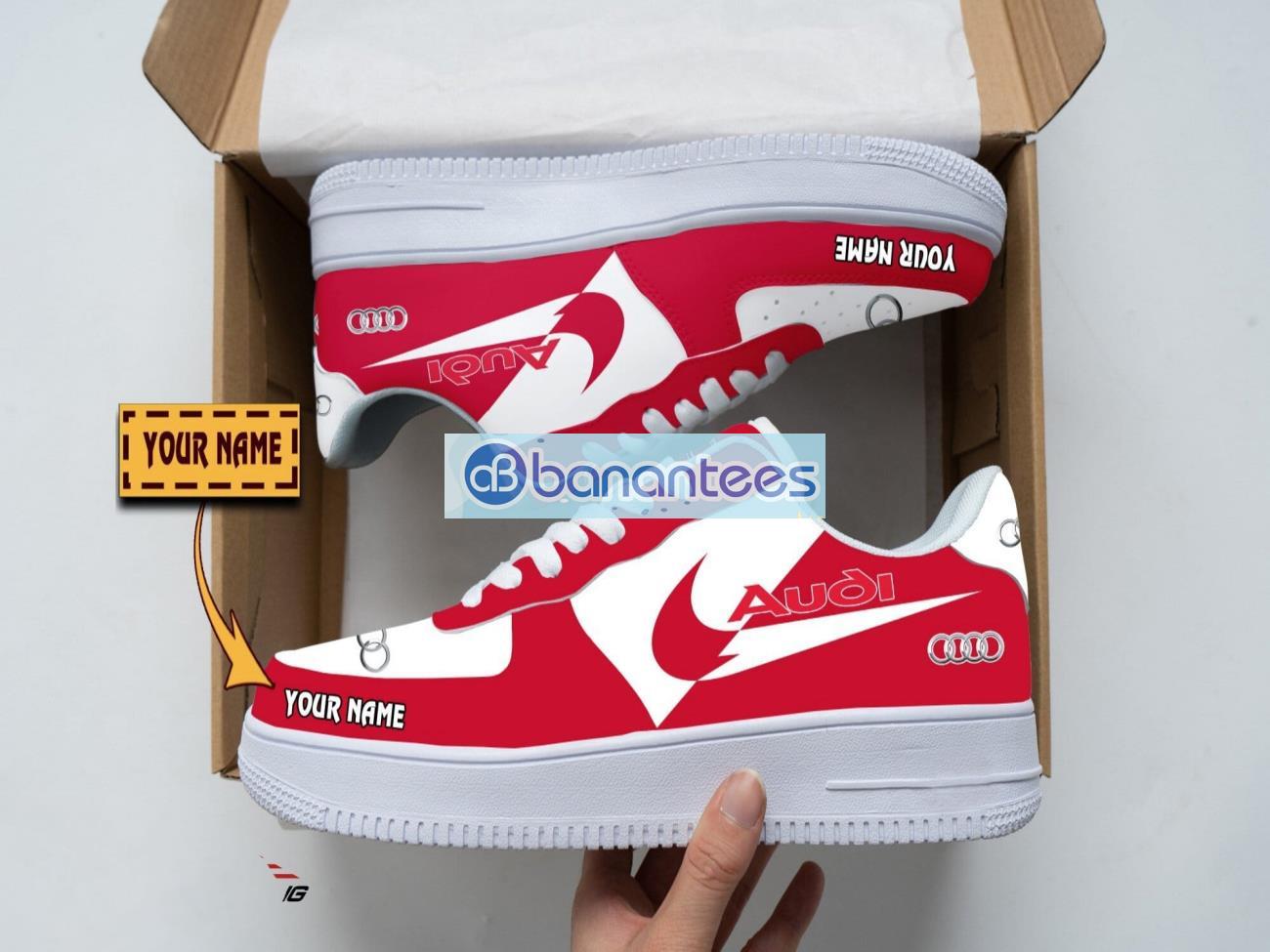 audi air force shoes custom name gift for fans af1 sneakers image Audi Air Force Shoes Custom Name Gift For Fans AF1 Sneakers Product Photo 1