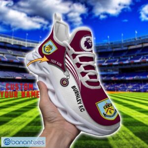 Burnley F.C Max Soul Shoes Personalized Name Sneakers For Fans Product Photo 3