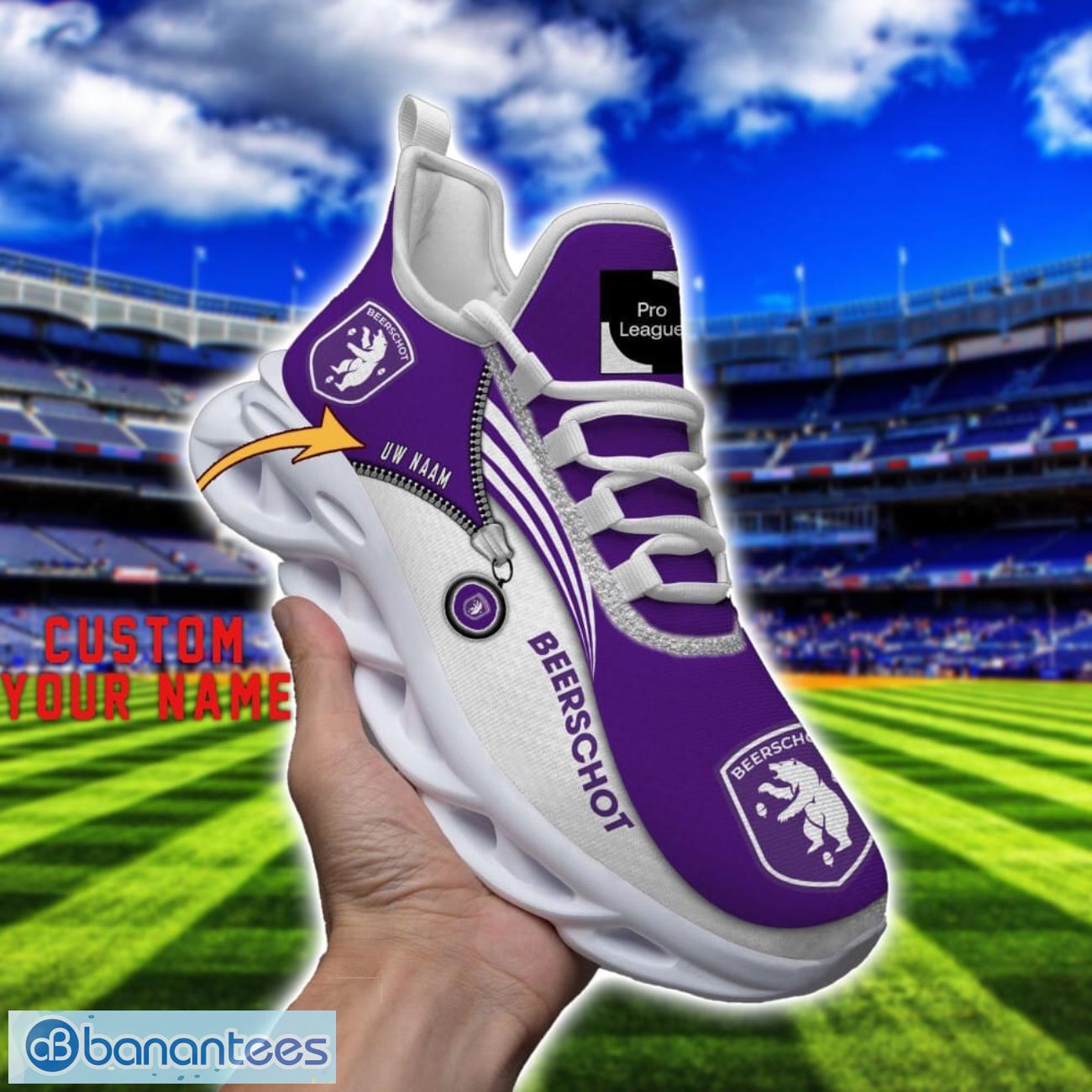 beerschot va max soul shoes personalized name sneakers for fans 2 image Beerschot VA Max Soul Shoes Personalized Name Sneakers For Fans Product Photo 3