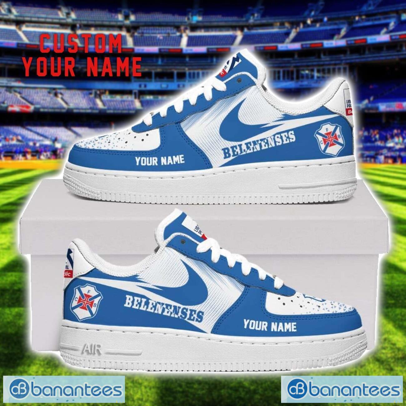 belenenses air force shoes sneakers for men women gift custom name image Belenenses Air Force Shoes Sneakers For Men Women Gift Custom Name Product Photo 1