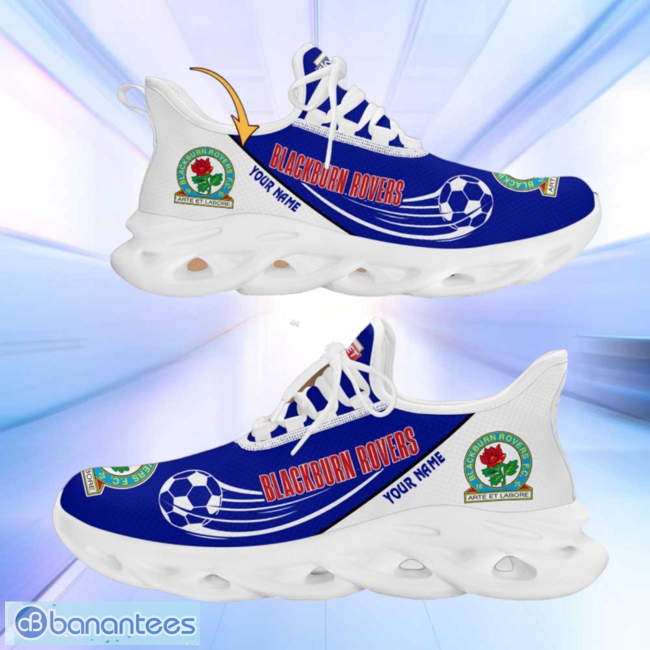 Blackburn Rovers New Design Custom Name Max Soul Shoes Blackburn Rovers New Design Custom Name Max Soul Shoes Product Photo 2