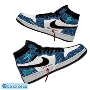 Westjet Souvenir Air Jordan Hightop Shoes Personalized Crocodile Skin Pattern For Men Women - Westjet Souvenir Air Jordan Hightop Shoes Personalized Design 1