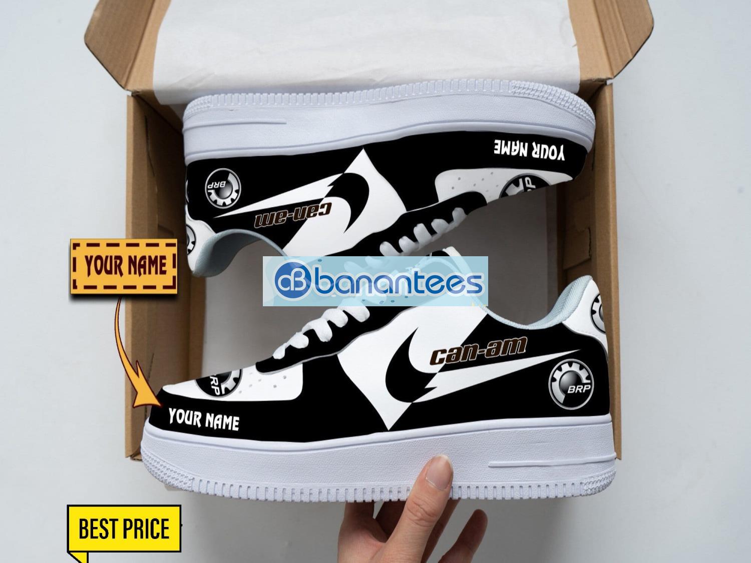 brp can am air force shoes custom name gift for fans af1 sneakers image BRP-Can am Air Force Shoes Custom Name Gift For Fans AF1 Sneakers Product Photo 1