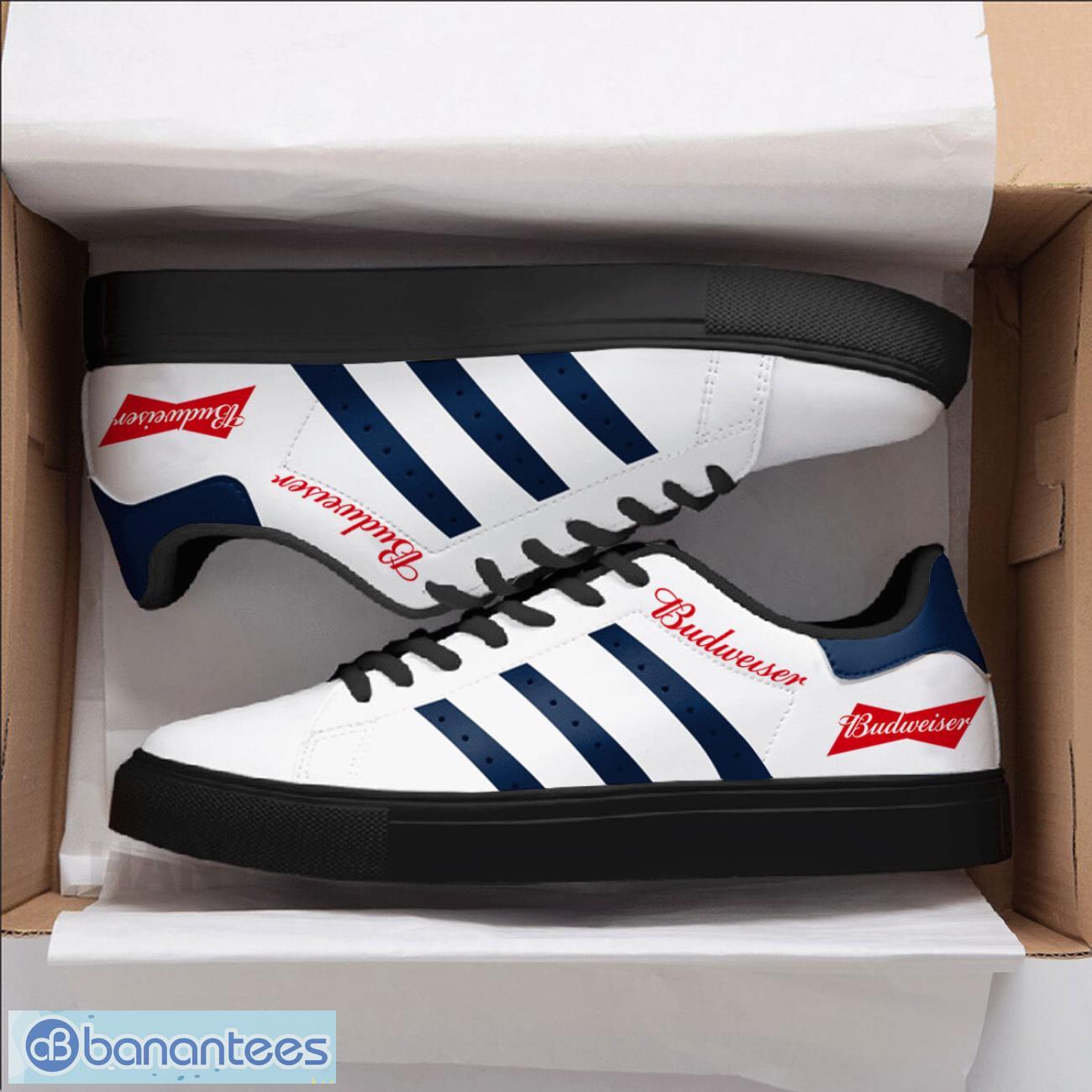 budweiser low top skate shoes for fans gift ideas shoes 1 image Budweiser Low Top Skate Shoes For Fans Gift Ideas Shoes Product Photo 2