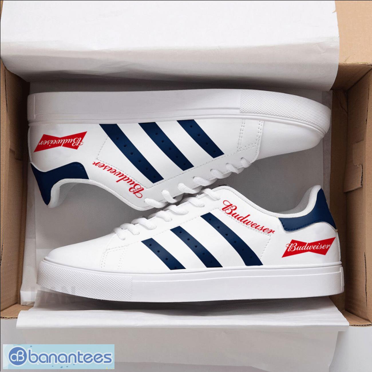 budweiser low top skate shoes for fans gift ideas shoes image Budweiser Low Top Skate Shoes For Fans Gift Ideas Shoes Product Photo 1
