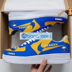 Buffalo Sabres Air Force Shoes Custom Name Gift For Fans AF1 Sneakers Product Photo 1