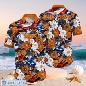 NCAA Texas Longhorns Design Logo Gift For Fan Independence Day Hawaii Shirt Full Over Print Product Photo 1