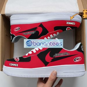 Carolina Hurricanes Air Force Shoes Custom Name Gift For Fans AF1 Sneakers Product Photo 1