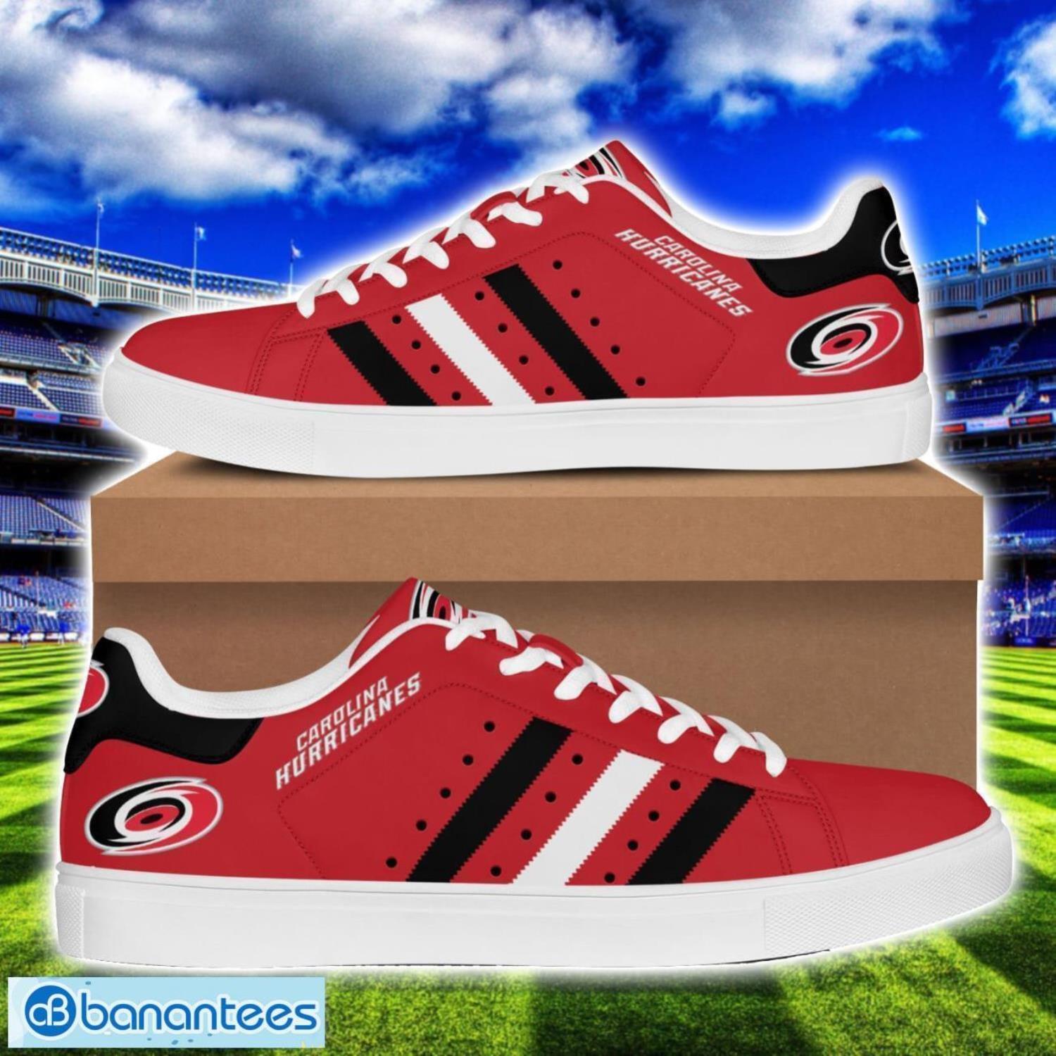 Carolina Hurricanes Low Top Skate Shoes Sport Team Logo Trending Men Women Shoes Product Photo 1