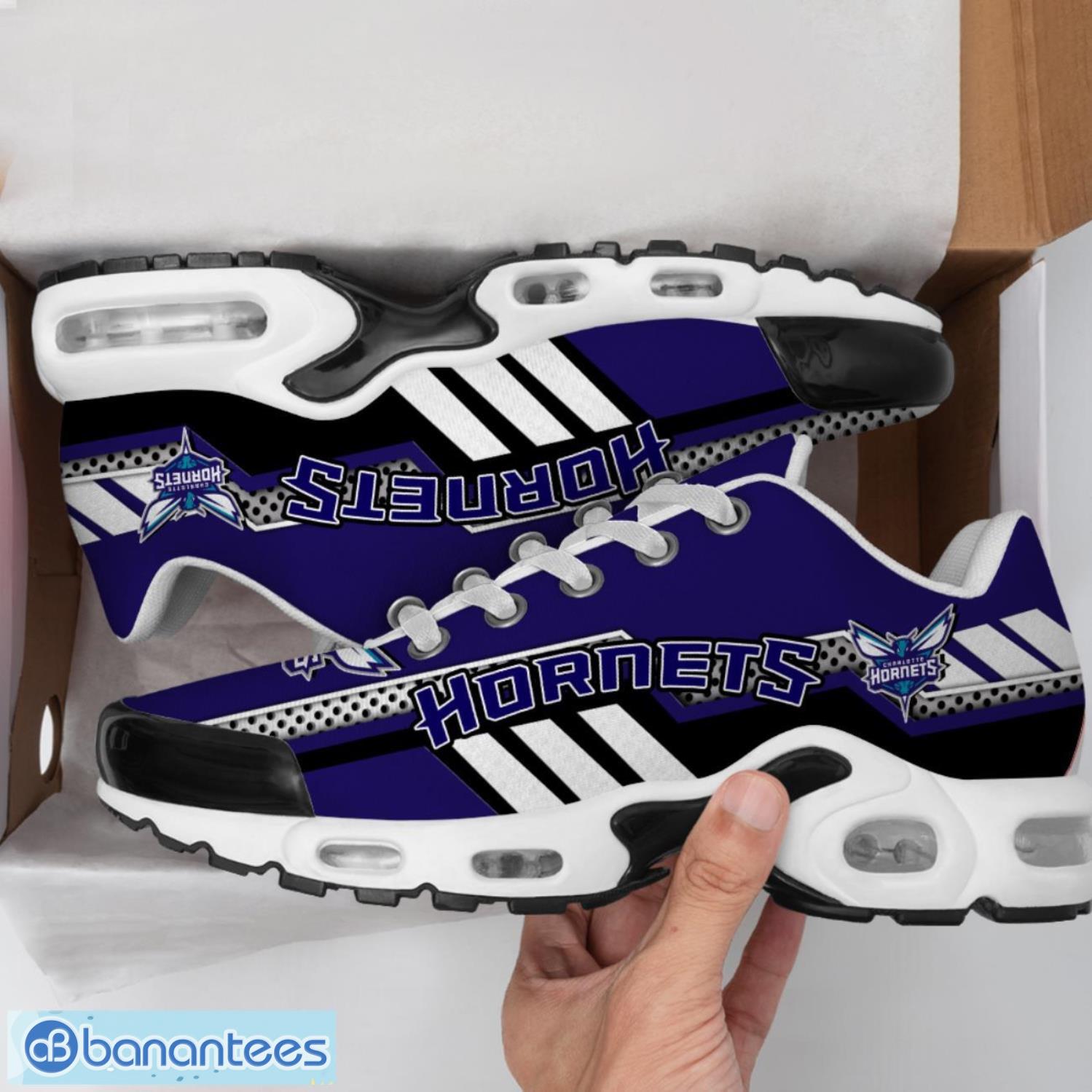 charlotte hornets tn shoes sport team gift air cushion sport shoes for men women 1 image Charlotte Hornets TN Shoes Sport Team Gift Air Cushion Sport Shoes For Men Women Product Photo 2