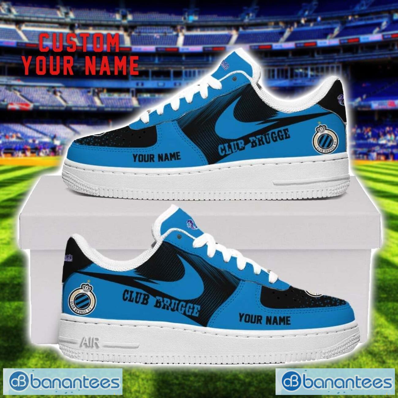 club brugge air force shoes sneakers for men women gift custom name image Club Brugge Air Force Shoes Sneakers For Men Women Gift Custom Name Product Photo 1
