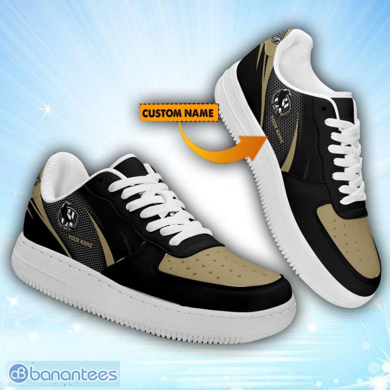 collingwood air force shoes team sneakers custom name unique gift for fans 1 image Collingwood Air Force Shoes Team Sneakers Custom Name Unique Gift For Fans Product Photo 2