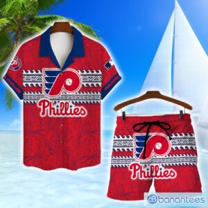 Philadelphia Phillies MLB Hawaiian Shirt And Shorts Vintage Pattern Shirt Product Photo 1