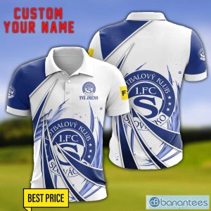 FC Slovacko Personalized Name 3D Polo Shirt Gift For Sport Golf Lover Product Photo 1