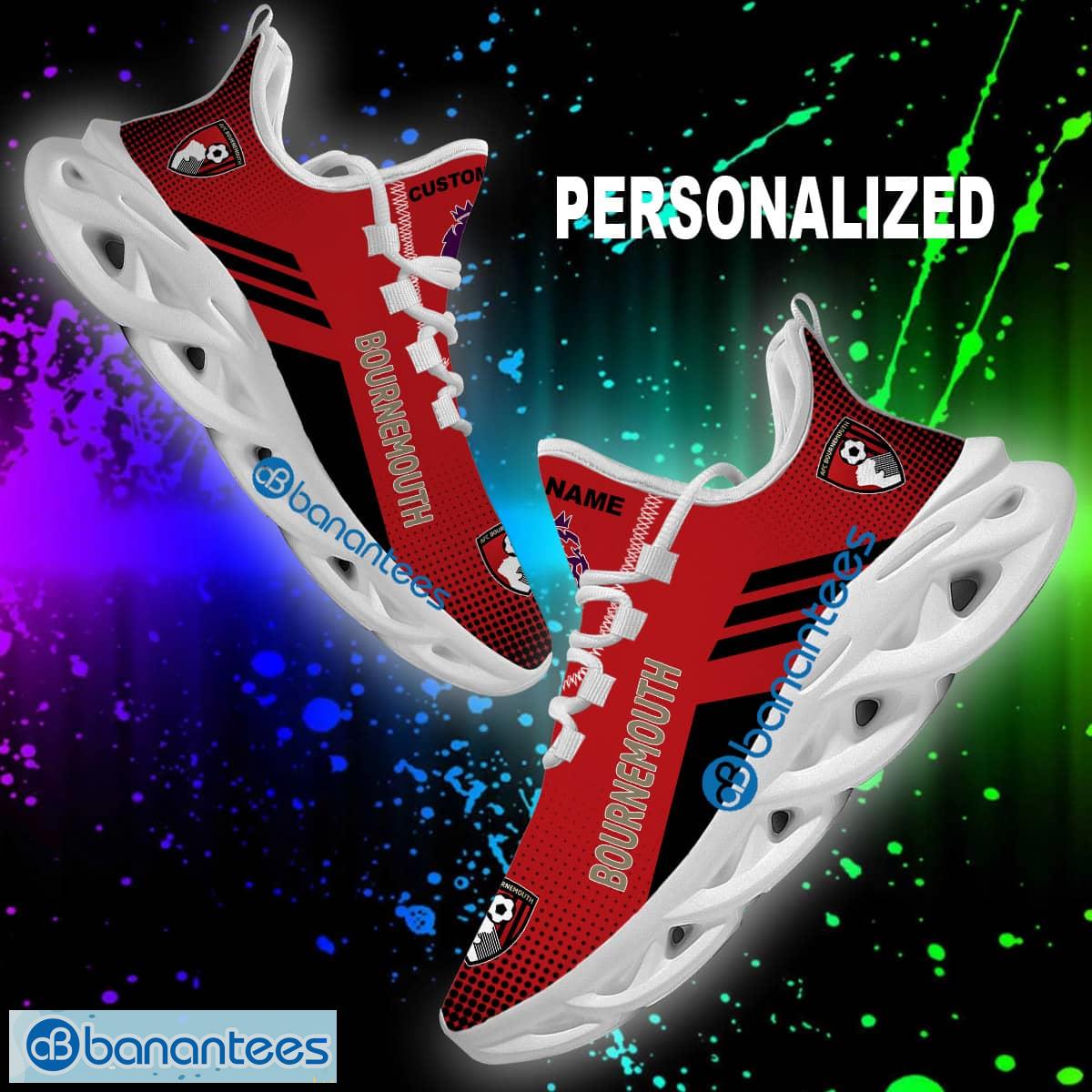 custom name epl afc bournemouth trendy running sneaker new design gift max soul shoes image Custom Name EPL AFC Bournemouth Trendy Running Sneaker New Design Gift Max Soul Shoes - EPL AFC Bournemouth Max Soul Sneakers New Personalized Design 1