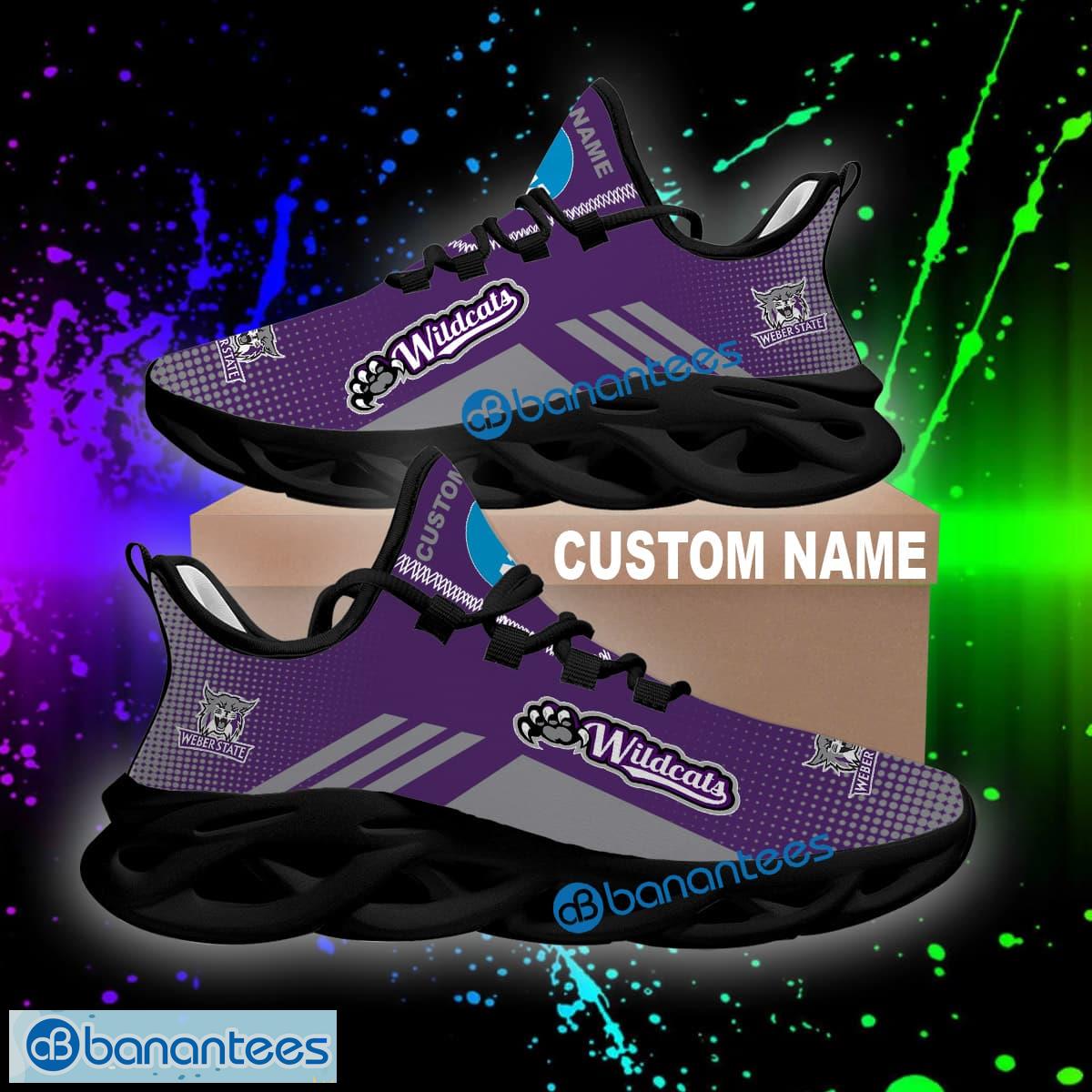 custom name ncaa2 weber state wildcats accentuate running sneaker new design gift max soul shoes 1 image Custom Name NCAA2 Weber State Wildcats Accentuate Running Sneaker New Design Gift Max Soul Shoes - NCAA2 Weber State Wildcats Max Soul Sneakers New Personalized Design 2