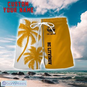 HC Litvínov Coconut Pattern Hawaiian Shirt And Shorts Personalized Name Unique Gift For Summer Product Photo 2