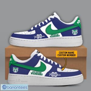 New Zealand Warriors NRL Custom Name And Number Personalized Air Force 1 Sneaker Product Photo 1