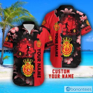 Mallorca Tropical Combo Hawaiian Shirt And Shorts Personalized Name For Fans Product Photo 2