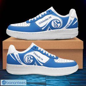 FC Schalke 04 Personalized Air Force Sneakers For Fans men Women Shoes Product Photo 2