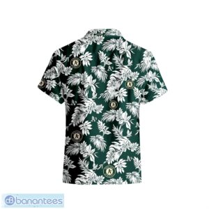 Oakland Athletics Tropical Leaf 3D Printed Hawaiian Shirt Beach Team Gift Product Photo 3
