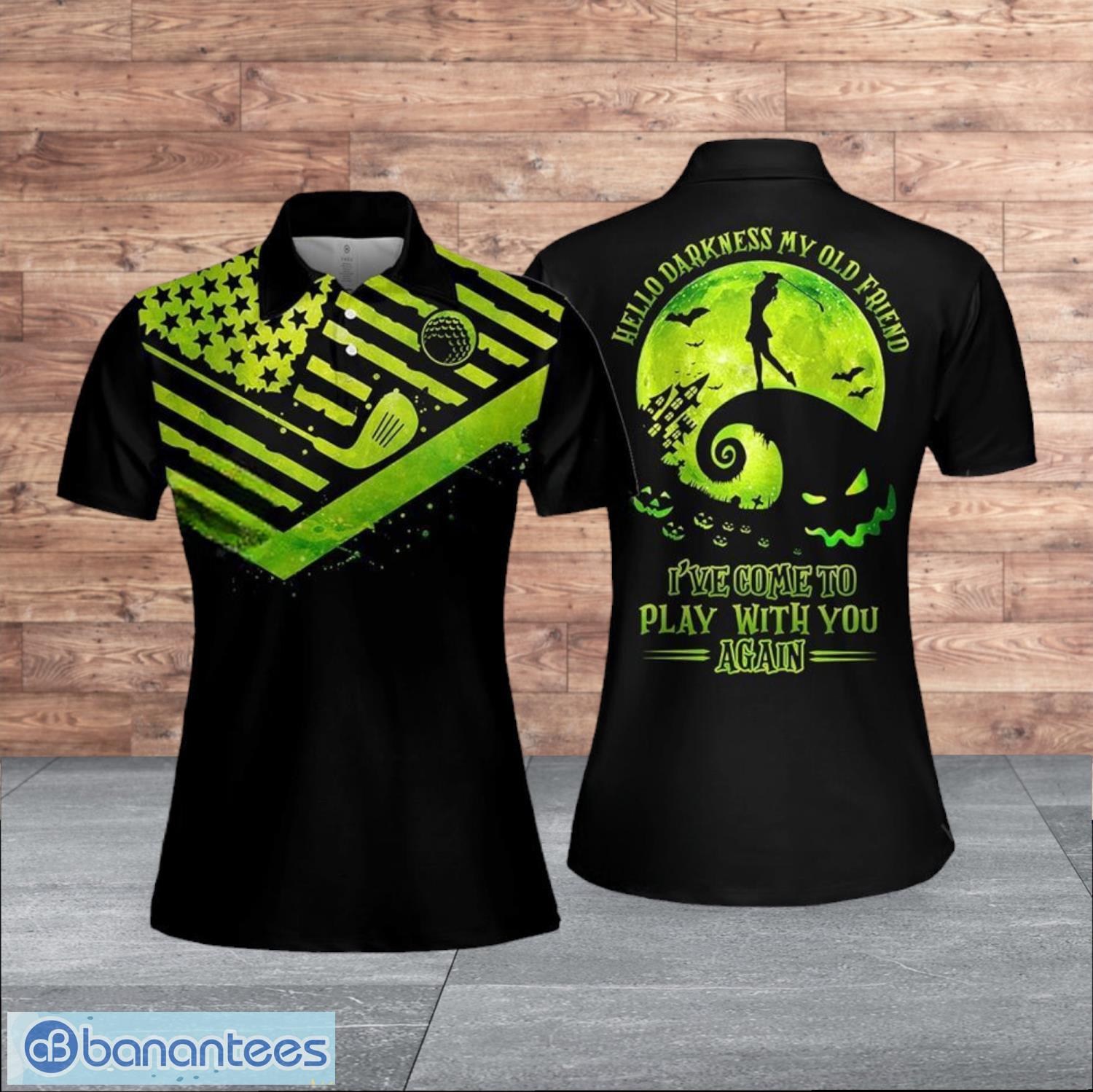 darkness my old friend come to play with you dark style for women polo shirt image Darkness My Old Friend Come To Play With You Dark Style For Women Polo Shirt Product Photo 1