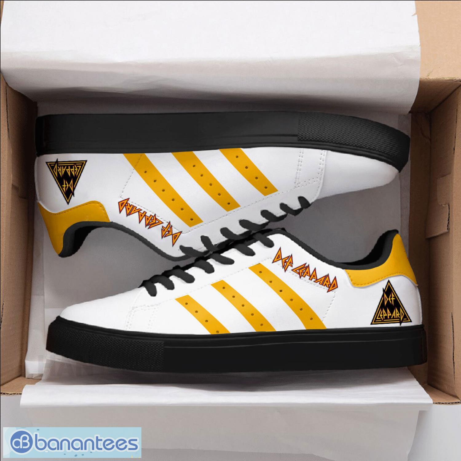 def leppard men women low top skate shoes new gift 1 image Def Leppard Men Women Low Top Skate Shoes New Gift Product Photo 2