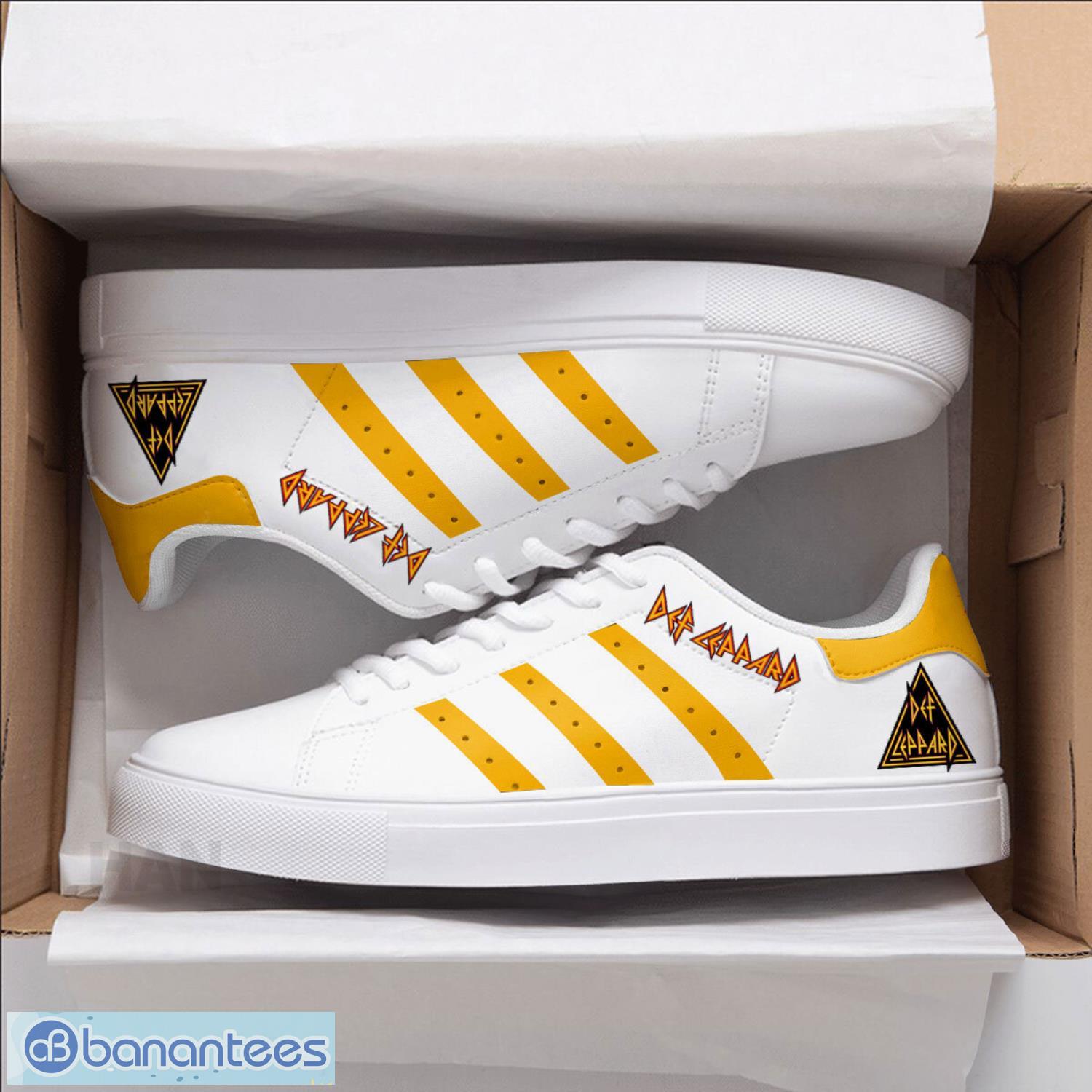def leppard men women low top skate shoes new gift image Def Leppard Men Women Low Top Skate Shoes New Gift Product Photo 1
