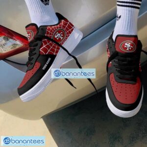 San Francisco 49ers Custom Name 3D Air Force Shoes AF1 Shoes Personalized Sneakers For Fans Product Photo 3