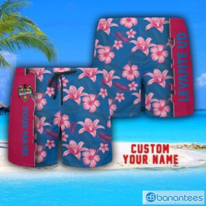 Levante Tropical Combo Hawaiian Shirt And Shorts Personalized Name For Fans Product Photo 3