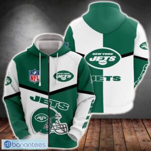 New York Jets Woven 3D Hoodie, Zip Hoodie, 3D T Shirt AOP Full Print For Men Women - New York Jets MA0699 Hoodie, Tee, Polo, SweatShirt_2