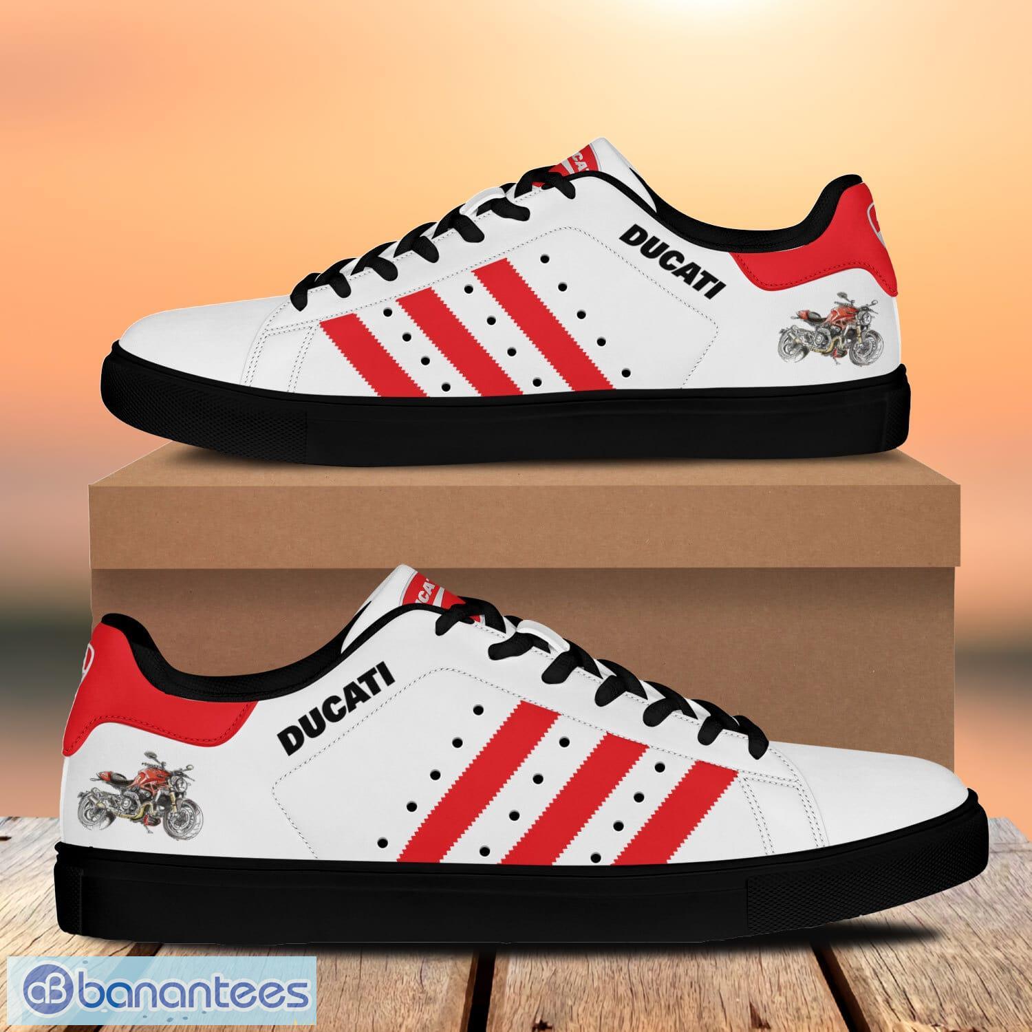 ducati motorcycles low top skate shoes limited version gift ideas for fans 2 image Ducati Motorcycles Low Top Skate Shoes Limited Version Gift Ideas For Fans Product Photo 3